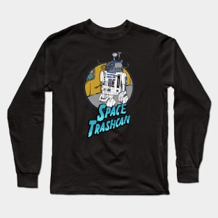 Space Trashcan! Long Sleeve T-Shirt